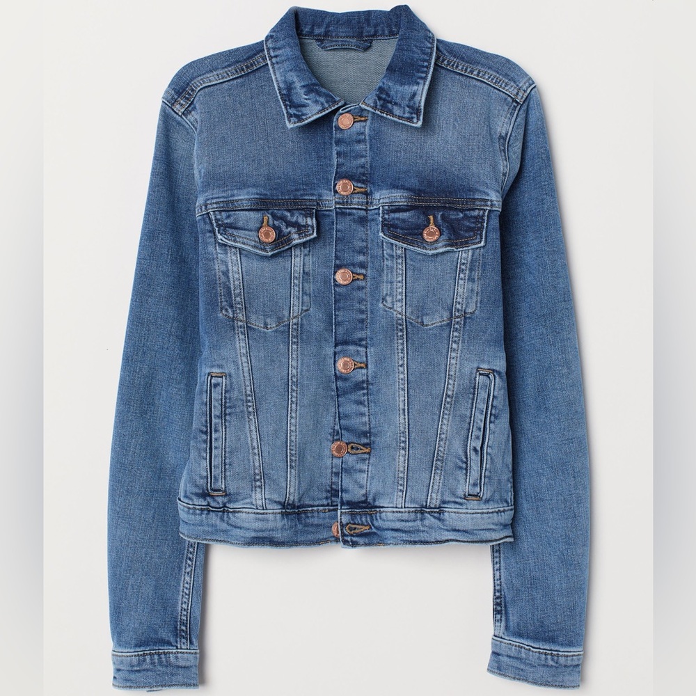 NOT AVAILABLE Fitted denim jacket